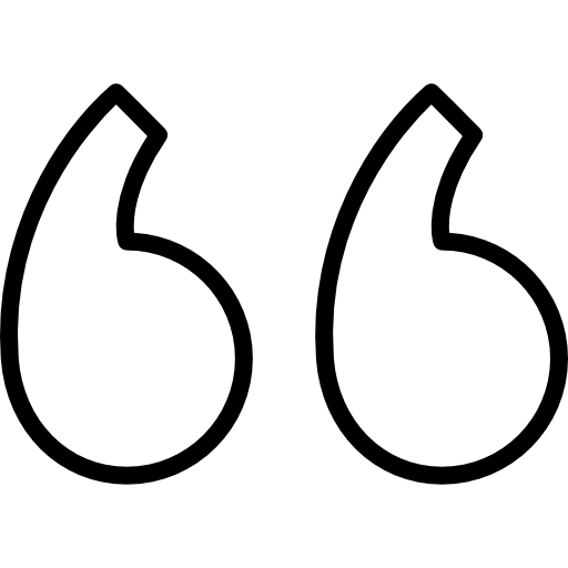 left quote